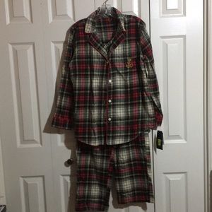NWT Ralph Lauren Flannel PJ Set